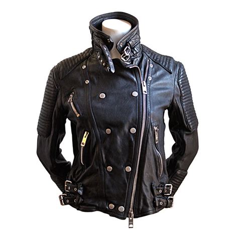 burberry black leather jacket|burberry leather jacket prorsum.